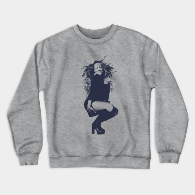 Mariah Carey Crewneck Sweatshirt by BackOnTop Project